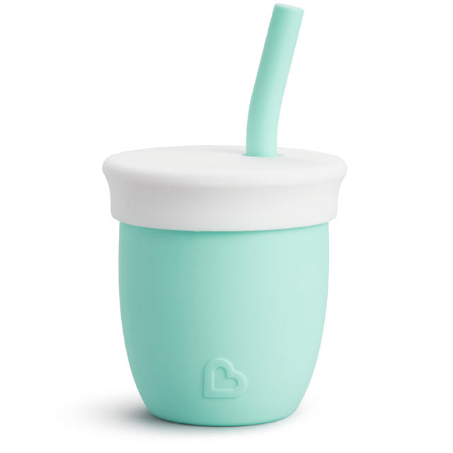 C’est Silicone!™ Training Cup with Straw, 4oz